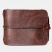 Men Vintage Card Holder Solid Short Wallet