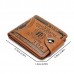 PU Leather Portable Purse 9 Card Holders Wallet For Women Men Unisex