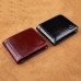 Genuine Leather Vintage Business Short Driver License Wallet