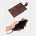 Men Rfid Antimagnetic Genuine Leather Zipper Purse Casual Wallet