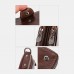 Men Rfid Antimagnetic Genuine Leather Zipper Purse Casual Wallet