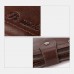 Men Rfid Antimagnetic Genuine Leather Zipper Purse Casual Wallet