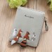 Cartoon Cute Lovely Bi-fold Short Wallet Coin Purse Card Holder For Girl Women