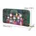 Women Bohemian Long Wallet Multi-Function Phone Bags 4 Card Slot Purse