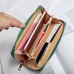 Women Bohemian Long Wallet Multi-Function Phone Bags 4 Card Slot Purse