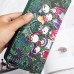 Women Bohemian Long Wallet Multi-Function Phone Bags 4 Card Slot Purse