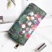 Women Bohemian Long Wallet Multi-Function Phone Bags 4 Card Slot Purse