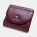 Women 8 Card Slots Genuine Leather Coin Purse Wallet