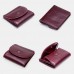 Women 8 Card Slots Genuine Leather Coin Purse Wallet