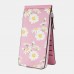 Women 20 Card Slots Daisy Card Holder Printed Long Wallet Purse