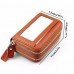 RFID Antimagnetic Genuine Leather 11 Colors 11 Card Slots Card Holder Purse