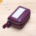 RFID Antimagnetic Genuine Leather 11 Colors 11 Card Slots Card Holder Purse