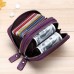 RFID Antimagnetic Genuine Leather 11 Colors 11 Card Slots Card Holder Purse