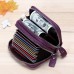 RFID Antimagnetic Genuine Leather 11 Colors 11 Card Slots Card Holder Purse