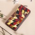 Women Genuine Leather Patchwork Vintage Wallet Purse