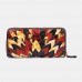 Women Genuine Leather Patchwork Vintage Wallet Purse