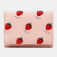 Women 7 Card Slots Trifold Fruit Printed Wallet