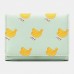 Women 7 Card Slots Trifold Fruit Printed Wallet