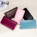 RFID Antimagnetic Genuine Leather 36 Card Slots 6.5 inch Phone Bag Card Holder Long Wallet