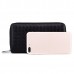 RFID Men And Women Genuine Leather Wallet 24 Card Slot Multi-function Phone Purse Solid Coin Bags