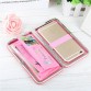 Women Bowknot Universal 5.5 Inch Phone Bag Wallet PU Phone Case For Iphone,Xiaomi,Samsung,Sony,Huawe