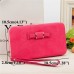 Women Bowknot Universal 5.5 Inch Phone Bag Wallet PU Phone Case For Iphone,Xiaomi,Samsung,Sony,Huawe