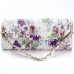 Women National Wind Print Crossbody Bag