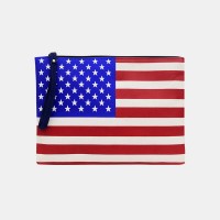 Women Men National Flag Clutch Bag