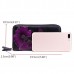 Brenice RFID Bauhinia Flower Clutches Bags 8 Zipper Card Holder Coin Purse